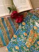 "Amrit" Cotton Kurta Set with Kota Doria Dupatta (3pc)