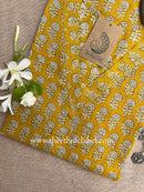 "Ramya" Hand Block Printed Cotton kurta