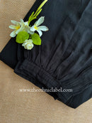 Black Flex Cotton Afghan Pants