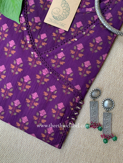 Sonal Angrakha Cotton kurta