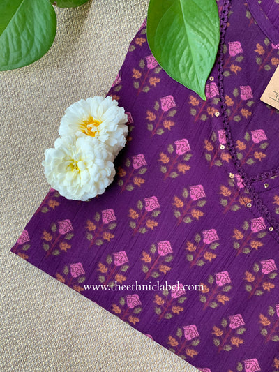 Sonal Angrakha Cotton kurta