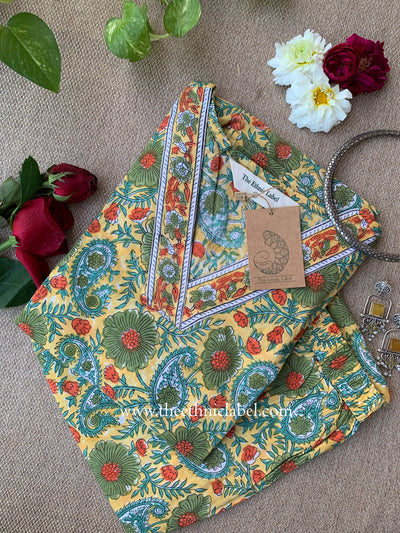 "Eira" A line Kurta Set  (2pc)