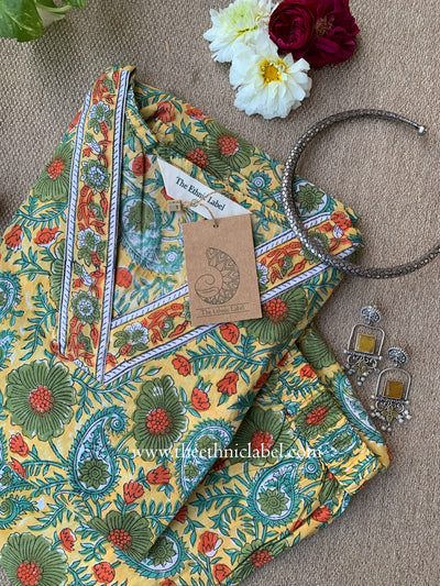 "Eira" A line Kurta Set  (2pc)