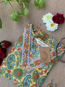 "Dhaga" A line Hand Block Printed Cotton Kurta