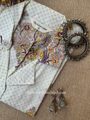 "Sonam" Hand Block Printed Cotton Shirt