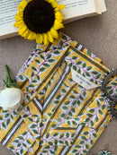 "Phool" Hand Block Printed Cotton Shirt