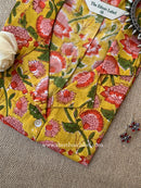 "Bagh" Block Printed Cotton Top