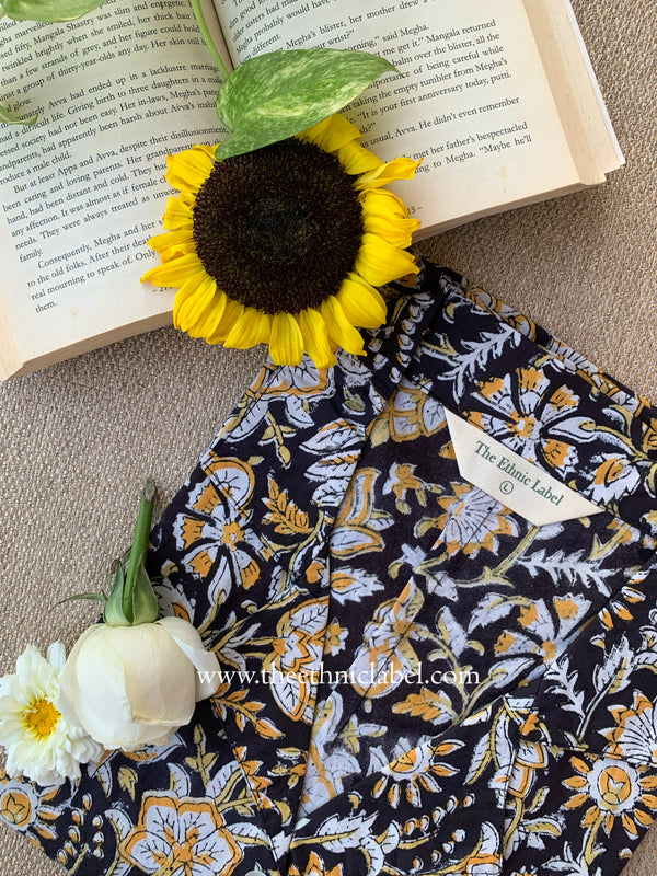 "Azalia" Block Printed Cotton Top