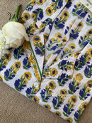 "Aisha" Block Printed Cotton Top