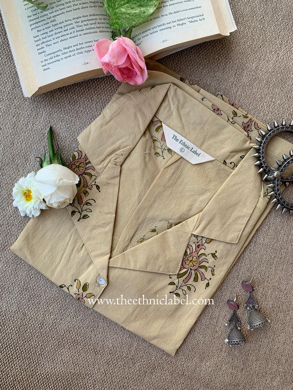 "Ketaki" Block Printed Cotton Top