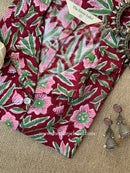 "Rhea" Block Printed Cotton Top