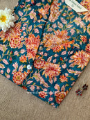 "Sunaina" Hand Block Printed Cotton Shirt