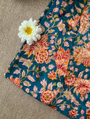"Sunaina" Hand Block Printed Cotton Shirt