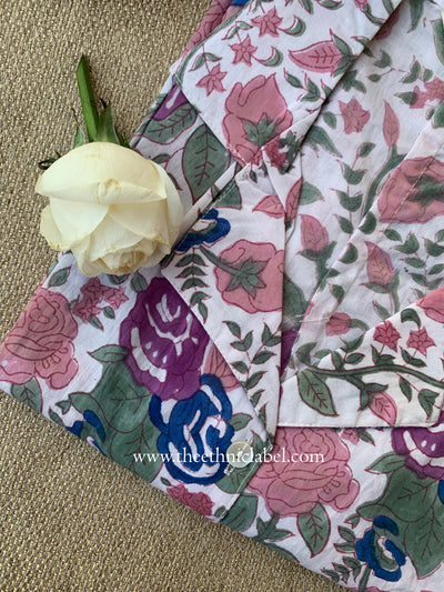 "Kavya" Block Printed Cotton Top