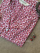 "Tina" Hand Block Printed Cotton Shirt