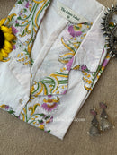 "Subah" Hand Block Printed Cotton Shirt