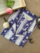 "Zinnia" Block Printed Cotton Top