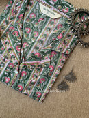 "Avni" Block Printed Cotton Top