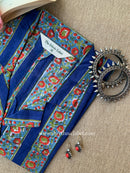 "Myra" Block Printed Cotton Top