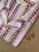 "Sumi" Hand Block Printed Cotton Shirt