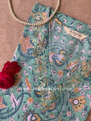 "Jasmine" Hand Work Cotton kurta