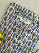 "Parijat" Hand Block Printed Cotton Kurta