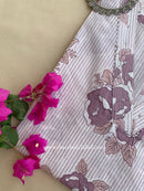 "Surekha" Floral Cotton kurta