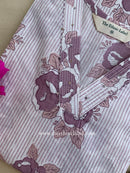 "Surekha" Floral Cotton kurta