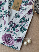 "Chitra" Floral Cotton kurta