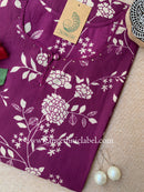 "Neema" Laced Cotton kurta - Big Size -5XL