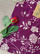 "Neema" Laced Cotton kurta - Big Size -5XL