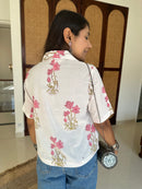 "Prisha" Hand Block Printed Cotton Shirt