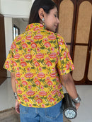 "Bagh" Hand Block Printed Cotton Shirt