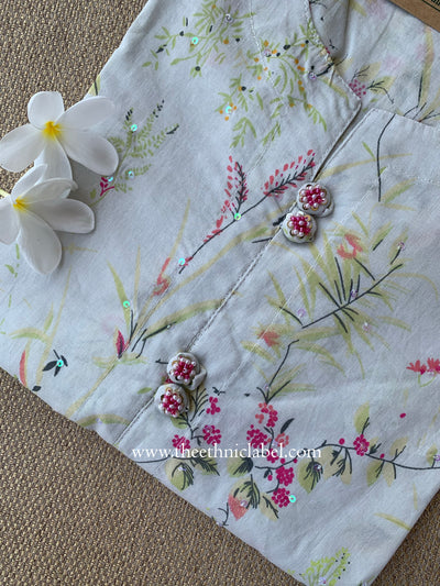 "Kshama" Handwork Cotton kurta