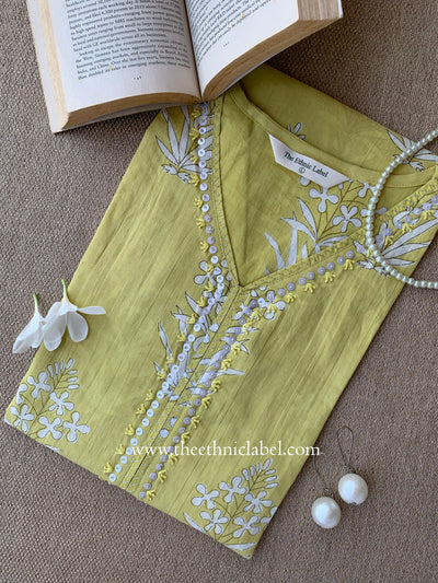 Sur Handwork Cotton kurta