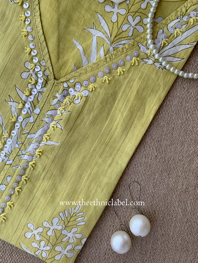 Sur Handwork Cotton kurta