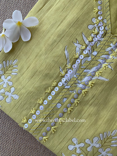 Sur Handwork Cotton kurta