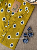 "Iraya" Kantha Cotton kurta
