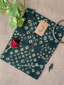 Rasika Bandhani Printed Cotton kurta