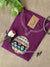 "Pratha-Purple" A Line Cotton kurta