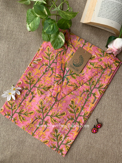 "Sheena" Block Printed Cotton kurta