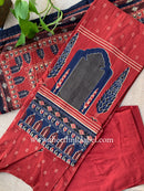 "Barkha" Jhanrokha Cotton Kurta Set(3pc)