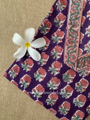 "Saaz" A Line Block Printed Cotton Kurta