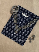 "Anjana" Hand Embroidered Cotton Kurta
