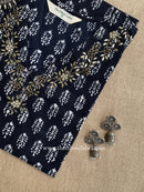 "Anjana" Hand Embroidered Cotton Kurta
