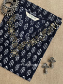 "Anjana" Hand Embroidered Cotton Kurta