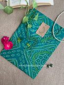 "Shifa" Bandhani Printed Cotton kurta