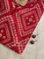 "Reenam" Bandhani Laced Cotton Kurta