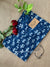 "Noyonika" Indigo Block Printed Cotton kurta