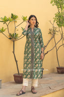 "Hinaya" Bagru Cotton kurta